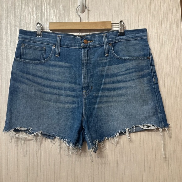 Madewell Pants - Madewell The Perfect Jean Short Denim Blue Women's Size 32